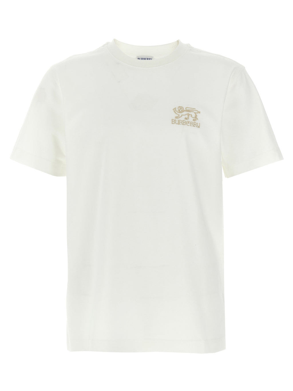 Burberry White Cotton T-Shirt