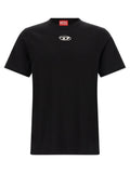 Diesel Black Cotton T-Shirt