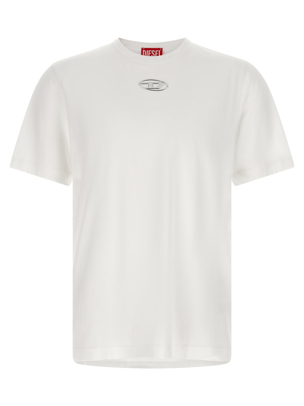 Diesel White Cotton T-Shirt