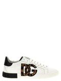 Dolce & Gabbana Multicolor Calfskin Low Top Sneakers