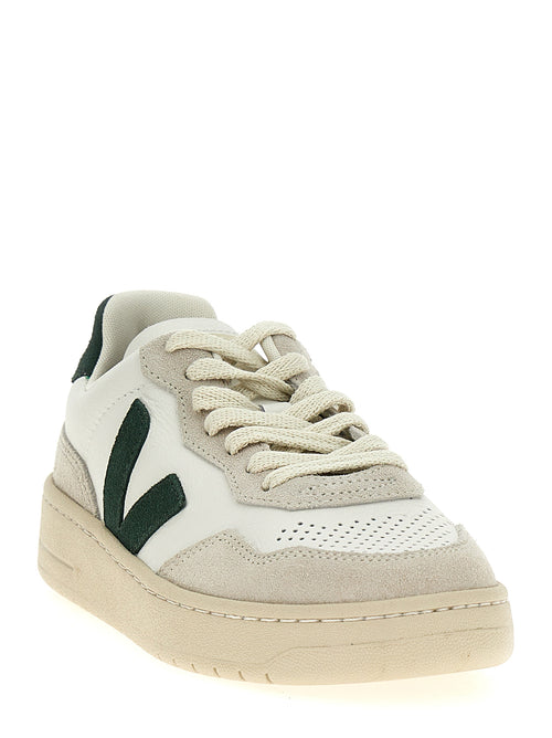 Veja Bicolor Leather Low Top Sneakers