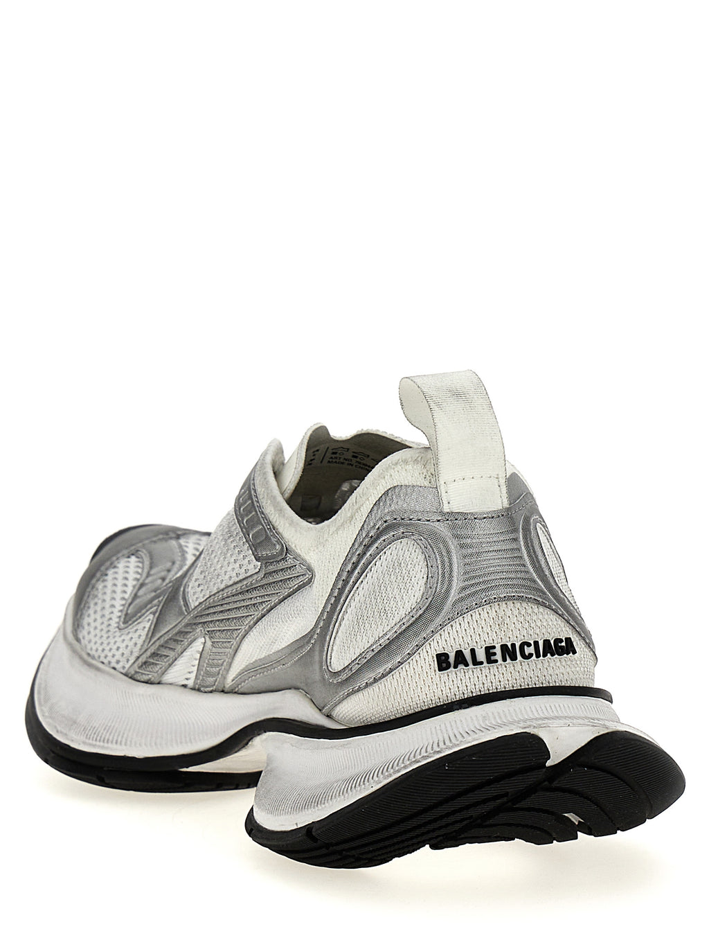 Balenciaga Gray Polyester Athletic Sneakers