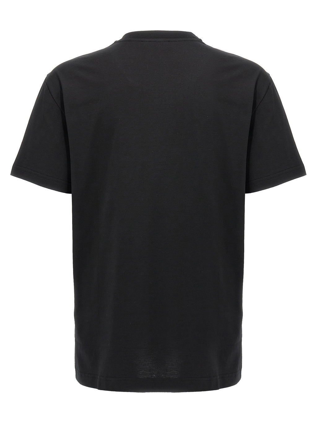 Dolce & Gabbana Black Cotton T-Shirt