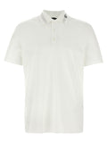 Versace White Cotton Polo Shirt