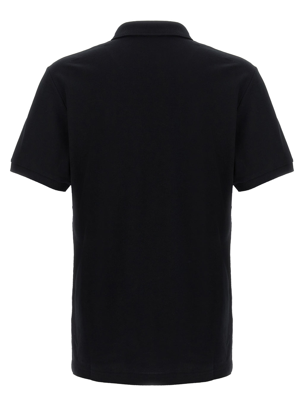 Moschino Black Cotton Polo Shirt