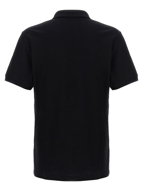 Moschino Black Cotton Polo Shirt