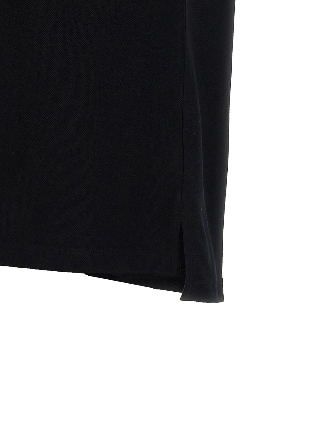 Moschino Black Cotton Polo Shirt