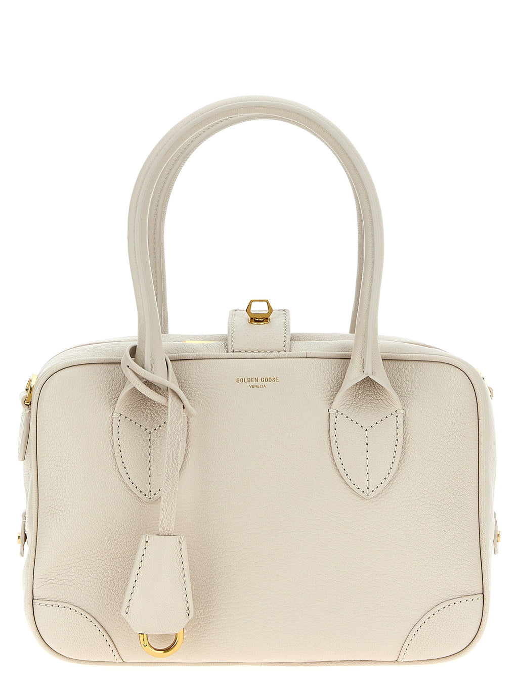Golden Goose White Goatskin Handbag