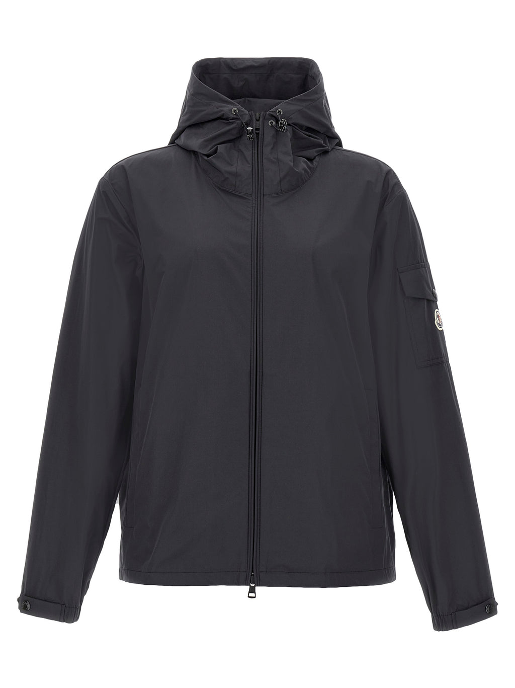 Moncler Black Polyester Shell Jacket