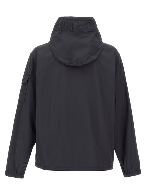 Moncler Black Polyester Shell Jacket