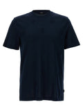 Hugo Boss Blue Cotton T-Shirt