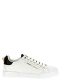 Dolce & Gabbana Bicolor Calfskin Low Top Sneakers