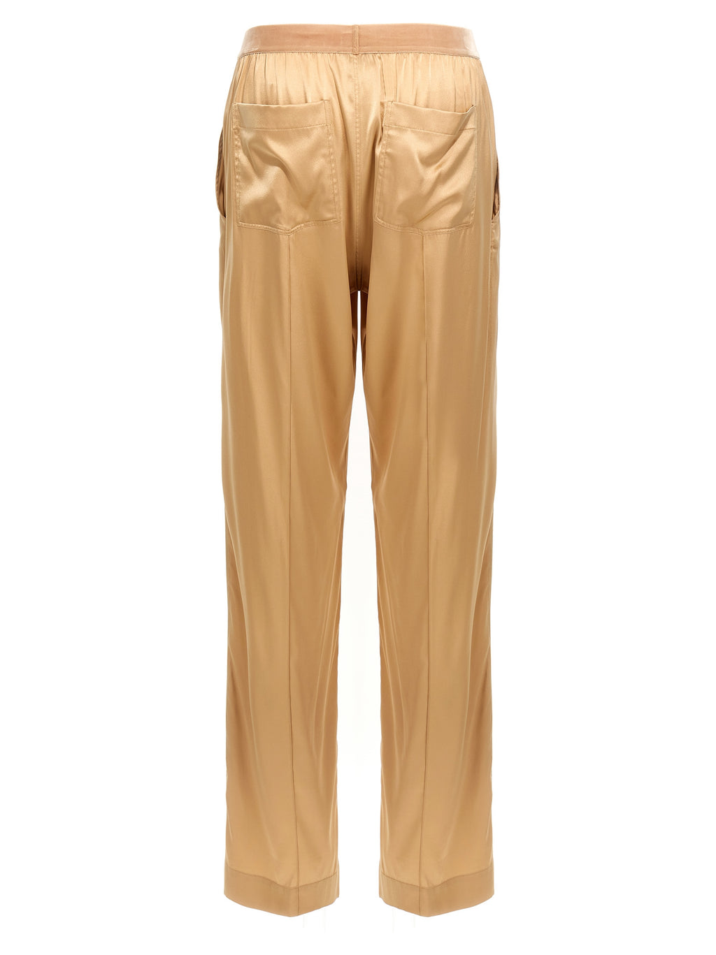 Tom Ford Beige Silk Casual Pants