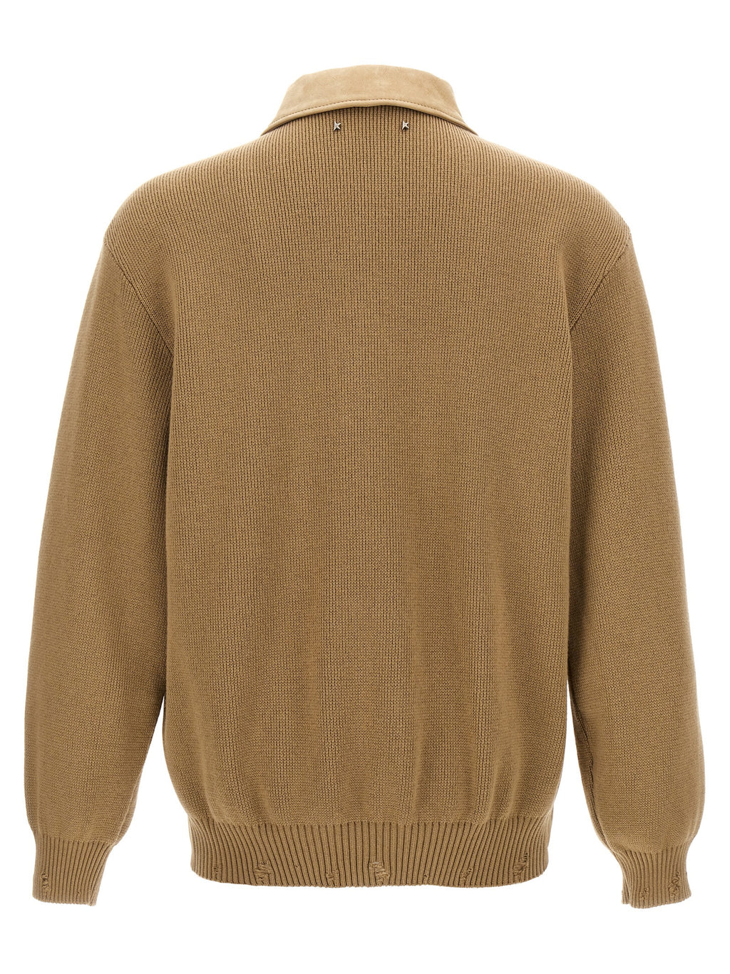 Golden Goose Beige Cowhide Leather Jacket