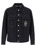 Fendi Blue Cotton Denim Jacket