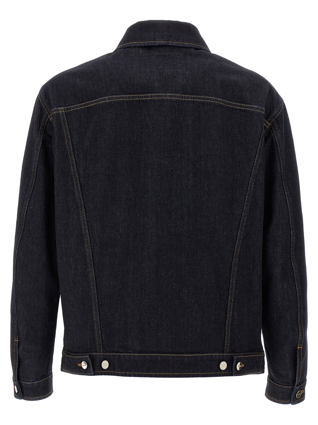 Fendi Blue Cotton Denim Jacket