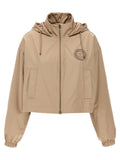 Fendi Brown Polyester Shell Jacket