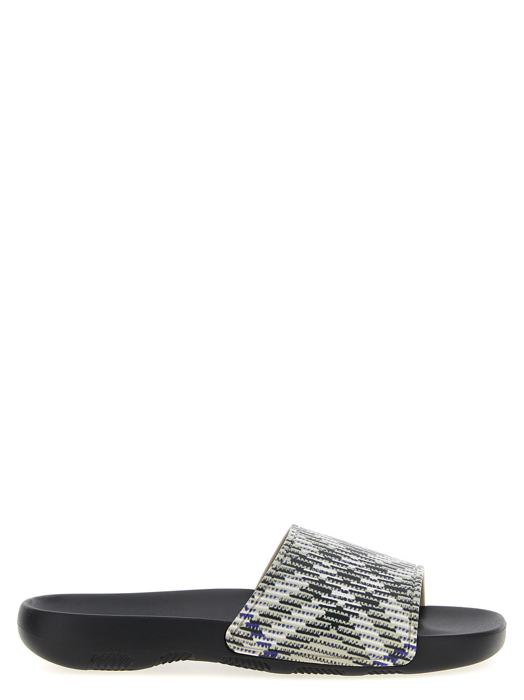 Burberry Multicolor Polyurethane Slides