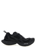 Balenciaga Black Polyester Athletic Sneakers