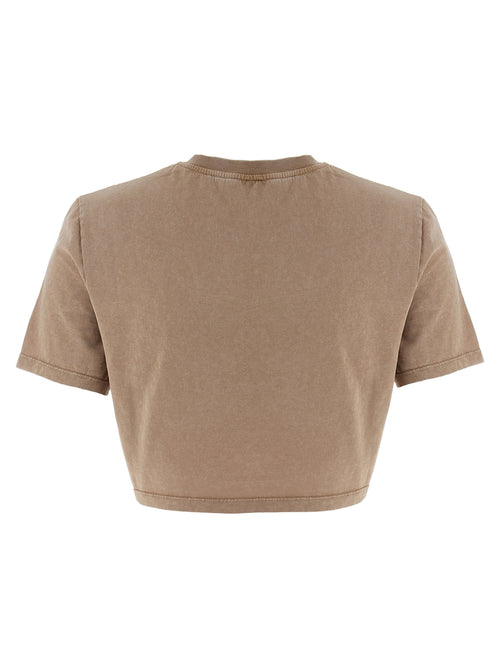 Fendi Brown Cotton T-Shirt