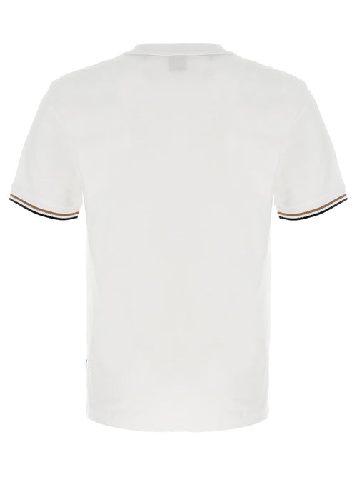 Hugo Boss White Cotton T-Shirt