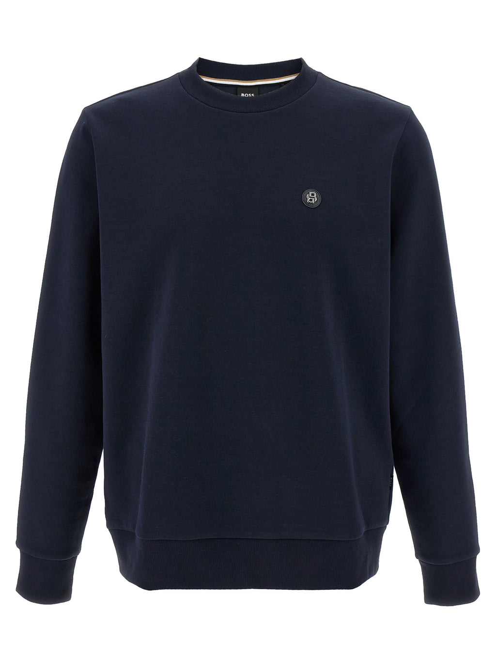 Hugo Boss Blue Cotton Sweatshirt