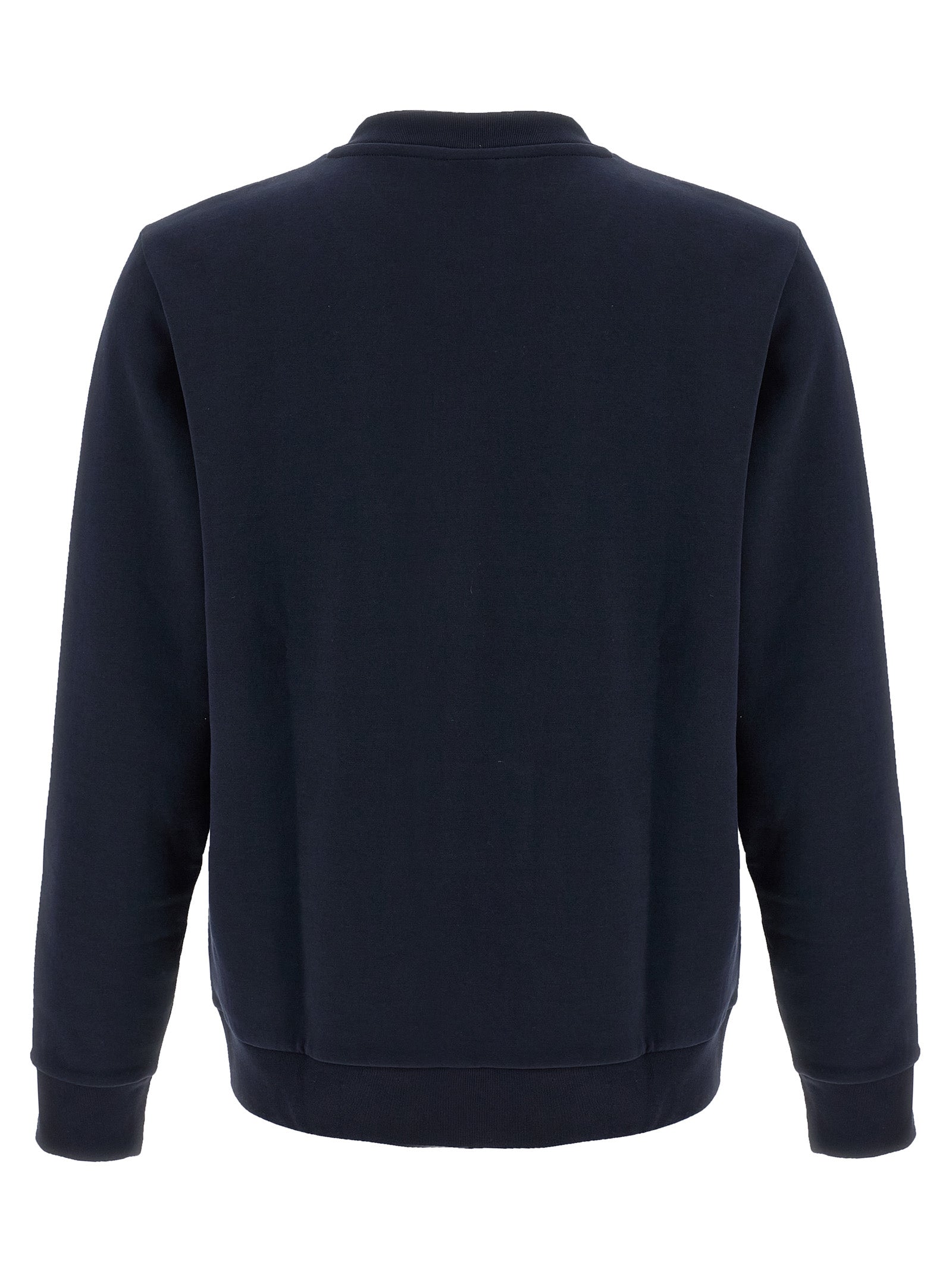 Hugo Boss Blue Cotton Sweatshirt