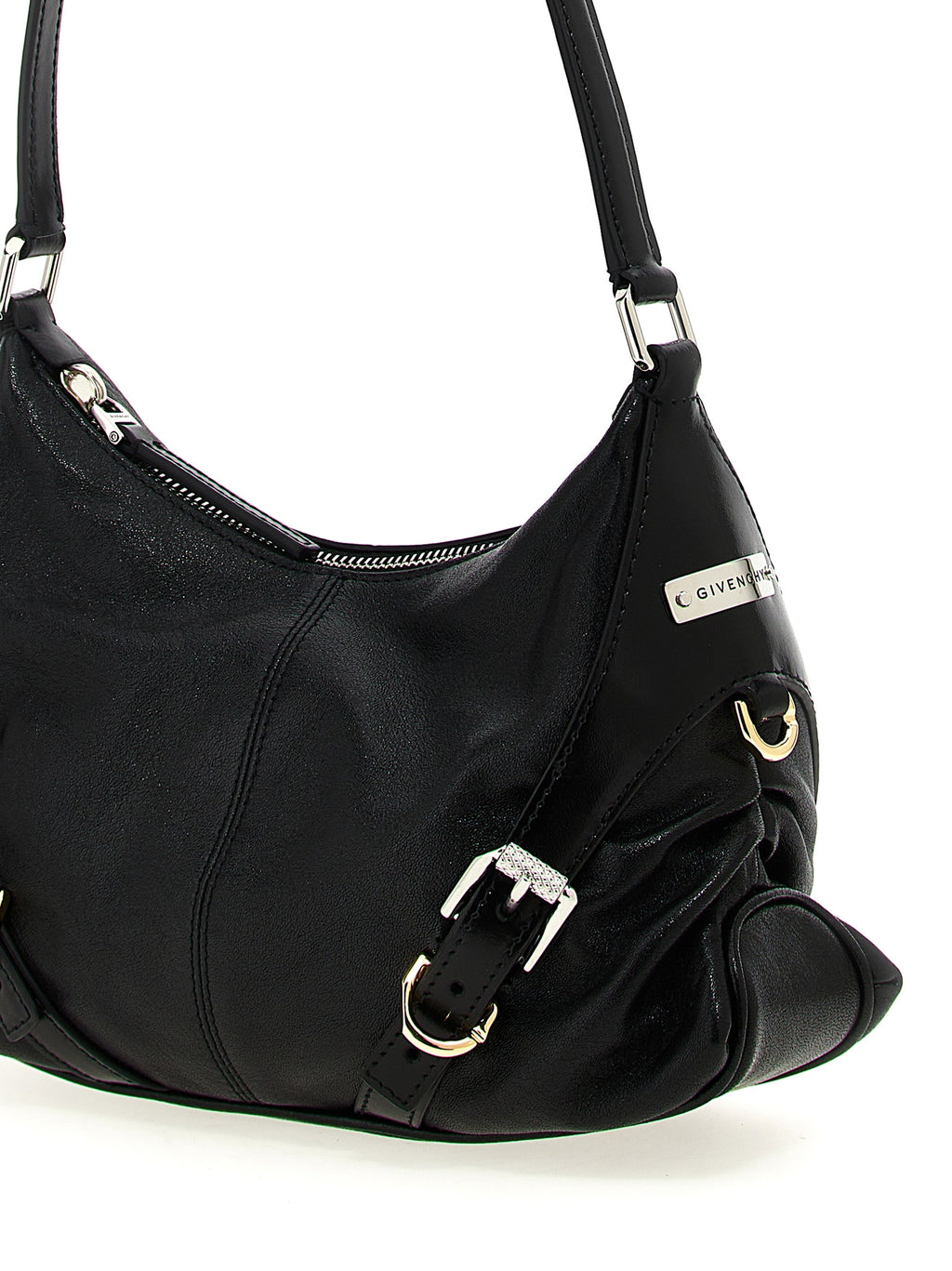 Givenchy Black Lamb Leather Shoulder Bag