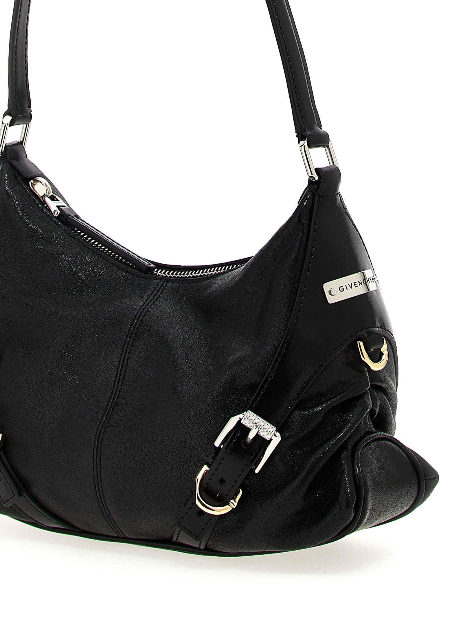 Givenchy Black Lamb Leather Shoulder Bag