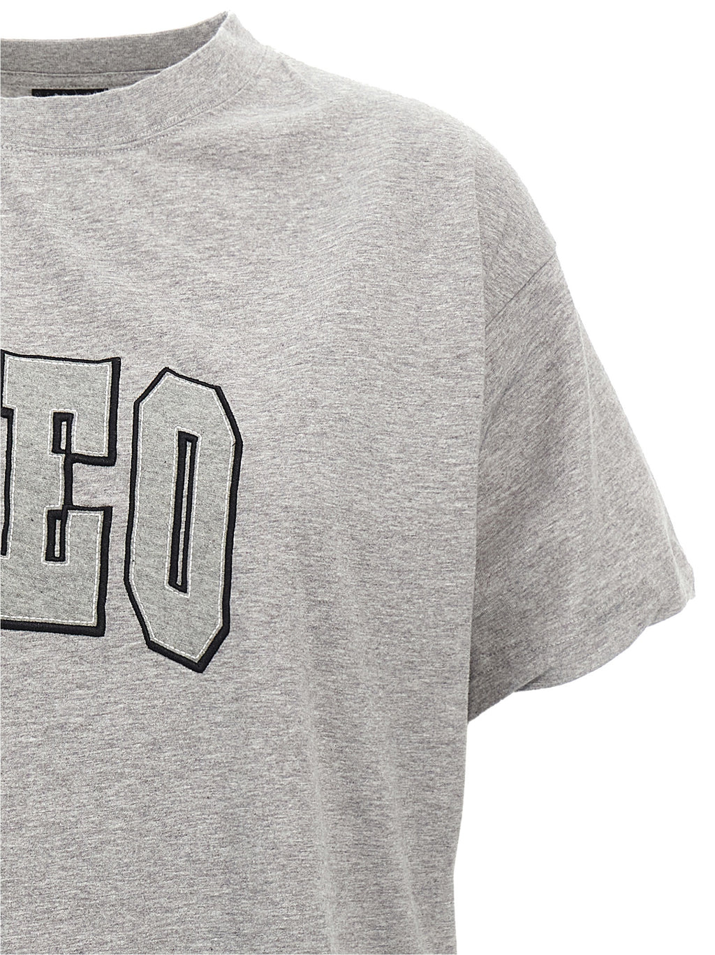 Balenciaga Gray Cotton T-Shirt