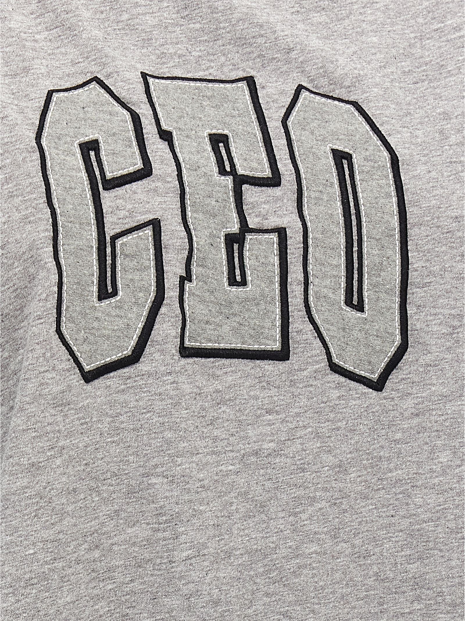 Balenciaga Gray Cotton T-Shirt