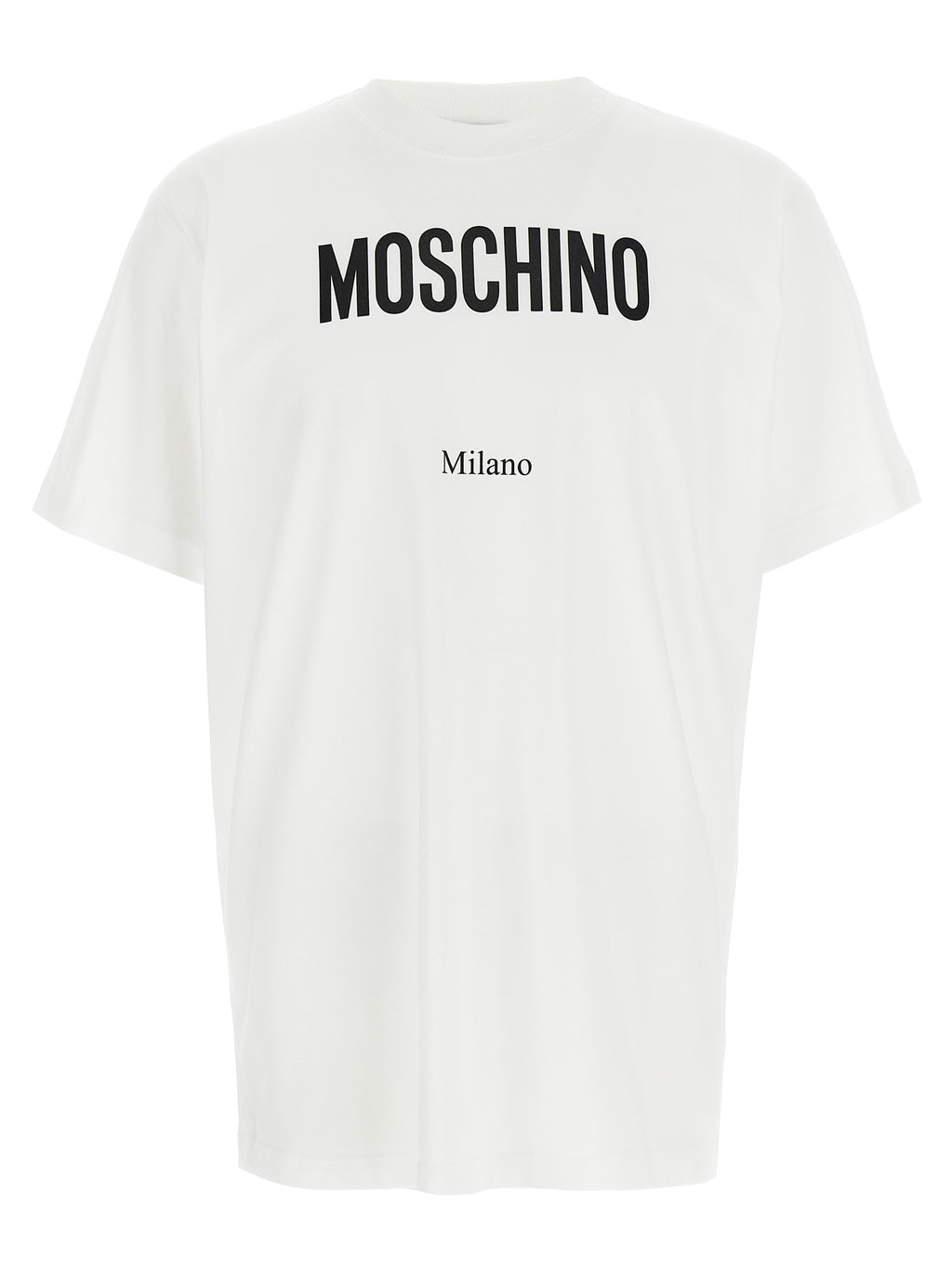 Moschino Bicolor Cotton T-Shirt