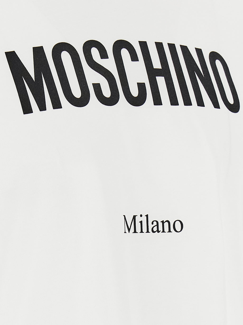 Moschino Bicolor Cotton T-Shirt