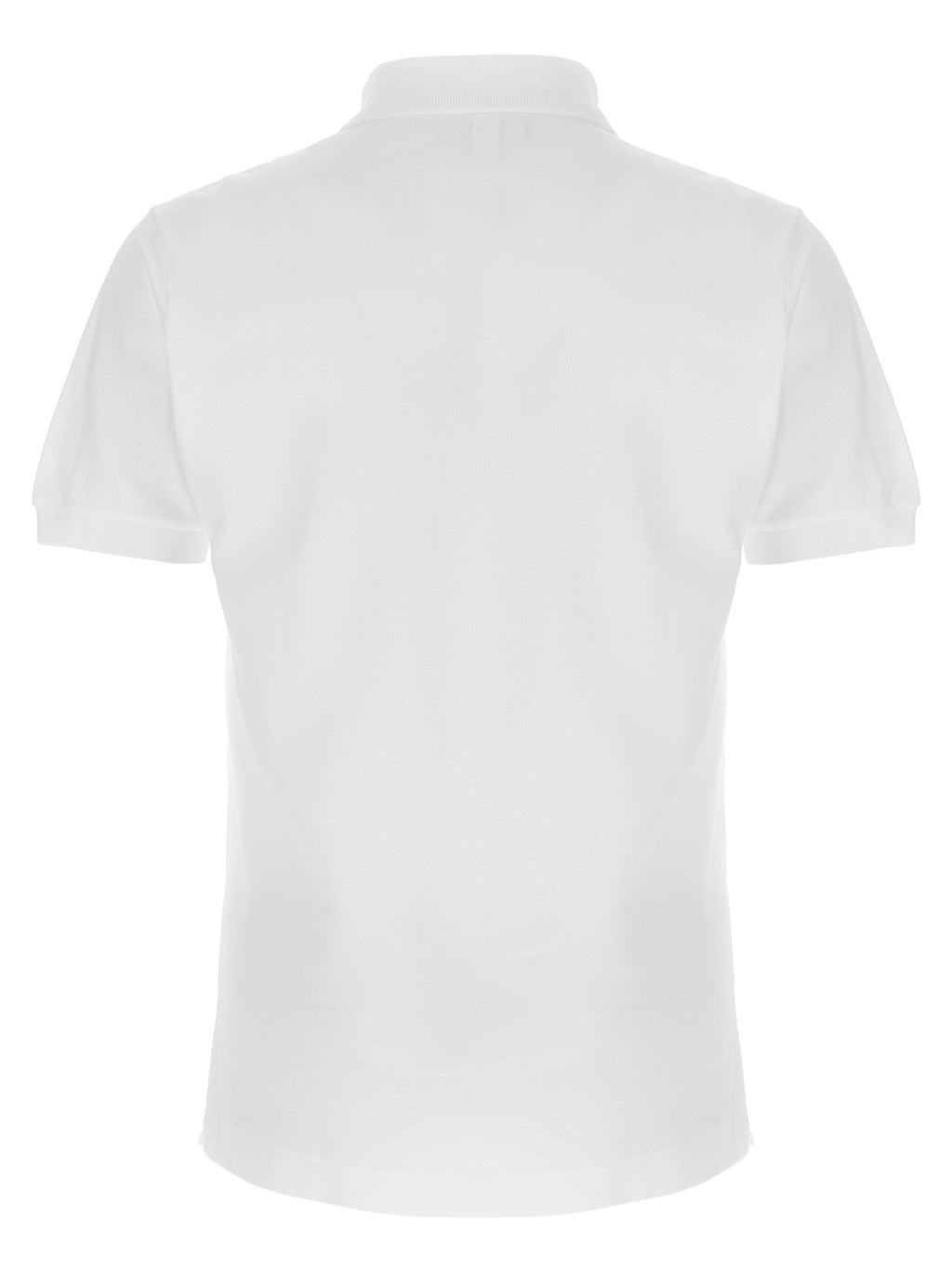 Lacoste White Cotton Polo Shirt