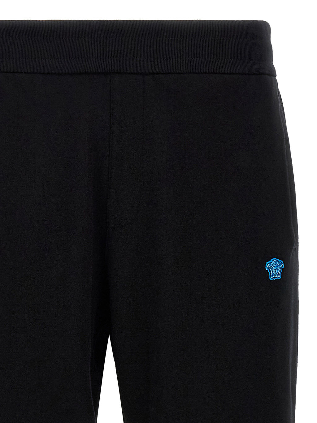 Versace Black Cotton Joggers (Workout Pants)