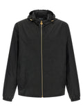 Versace Black Nylon Shell Jacket