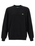 Lacoste Black Cotton Sweatshirt