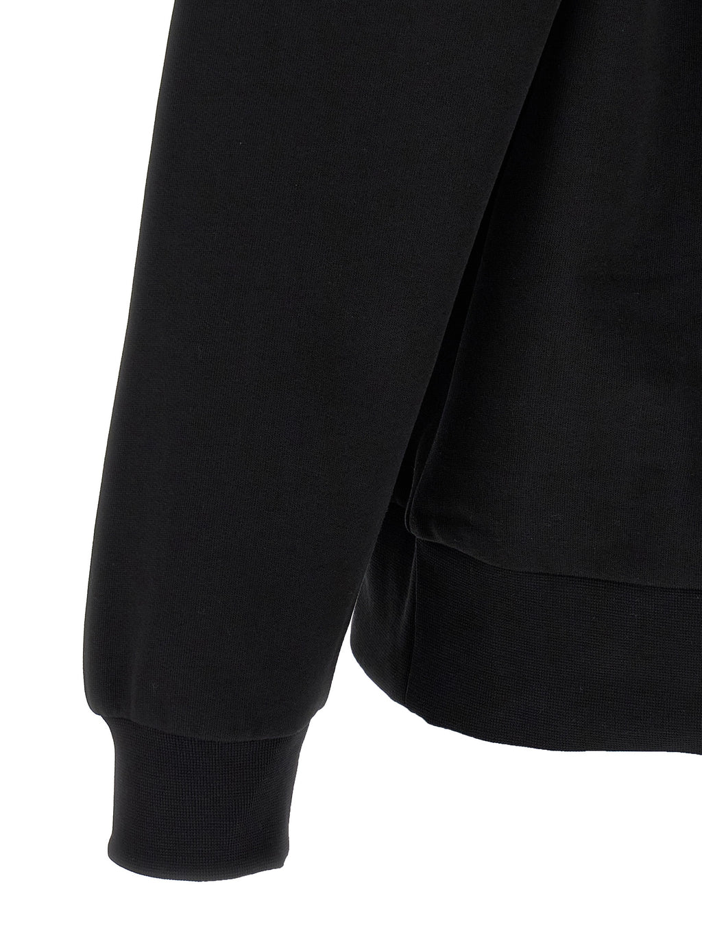 Lacoste Black Cotton Sweatshirt
