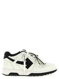 Off-White Bicolor Recycled Polyester Sneakers