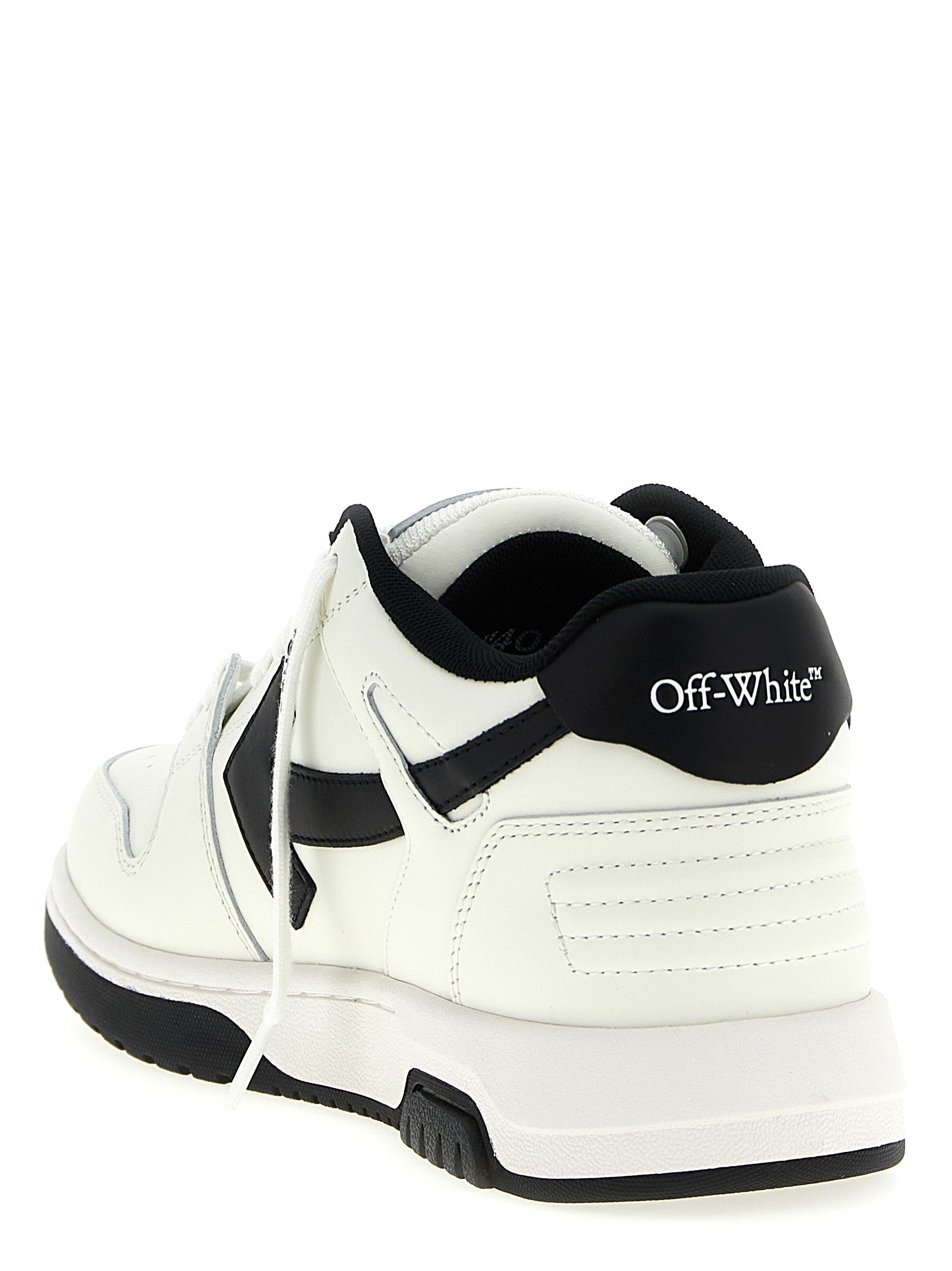 Off-White Bicolor Recycled Polyester Sneakers