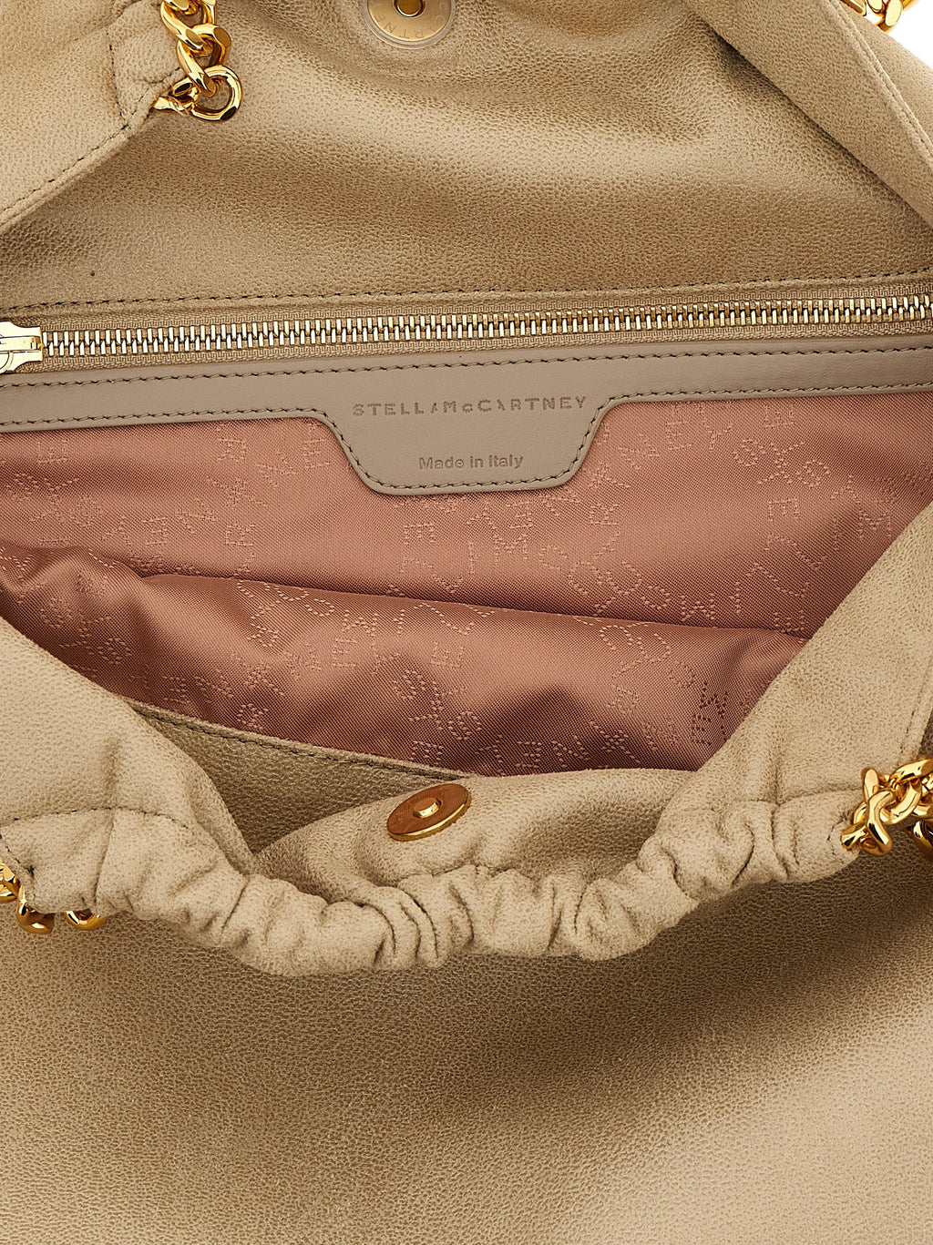 Stella McCartney Beige Polyester Shoulder Bag