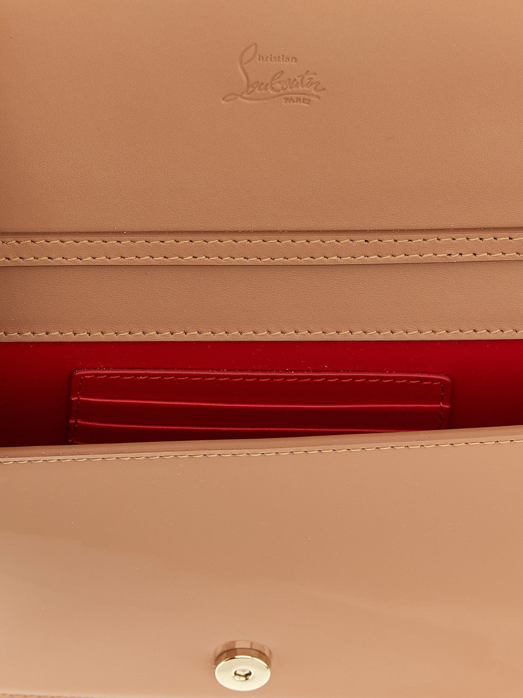 Christian Louboutin Multicolor Calfskin Clutch Bag