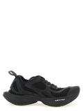 Balenciaga Black Polyester Athletic Sneakers
