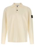 Stone Island Beige Cotton Polo Shirt
