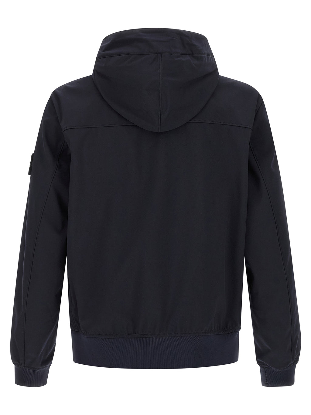 Stone Island Blue Polyester Shell Jacket