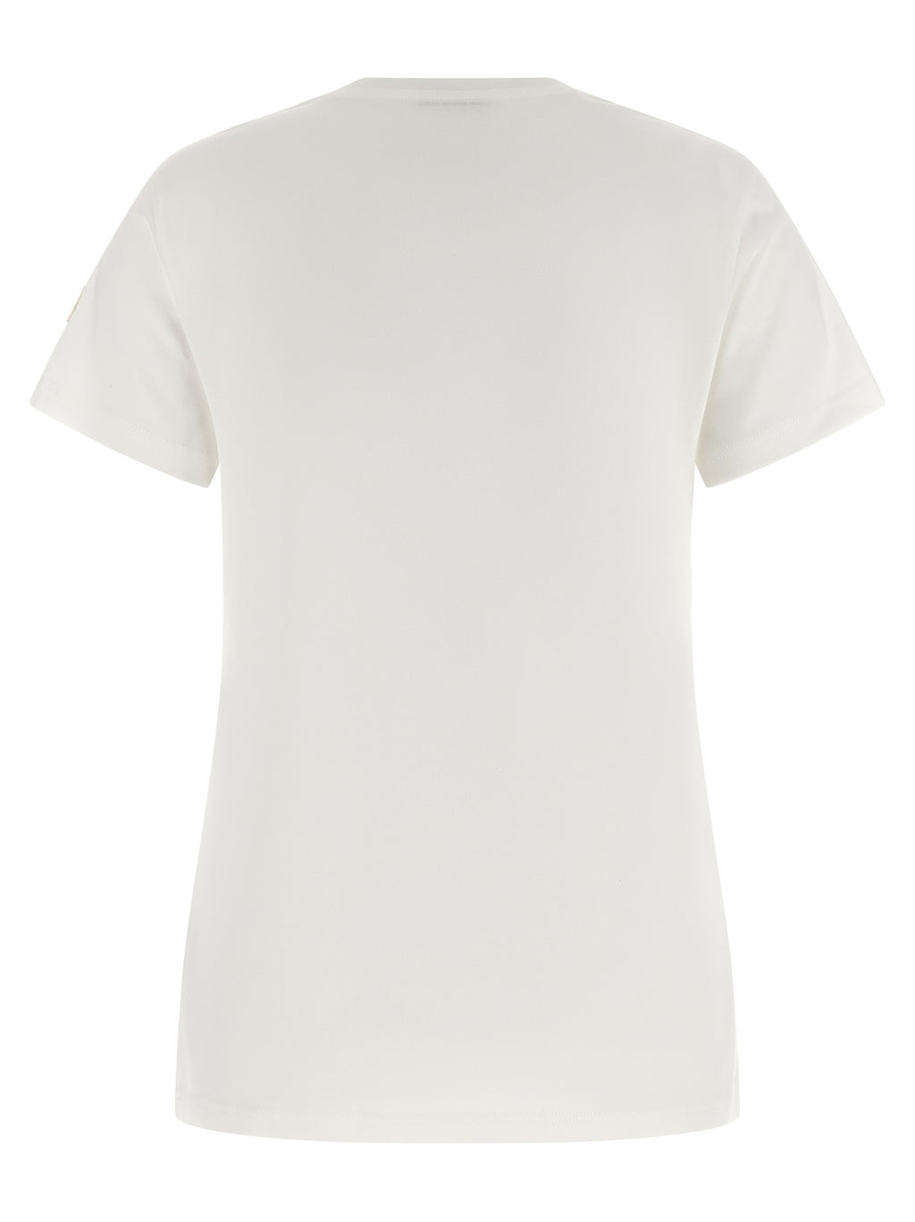 Moncler White Cotton T-Shirt