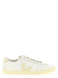 Veja White Calfskin Sneakers