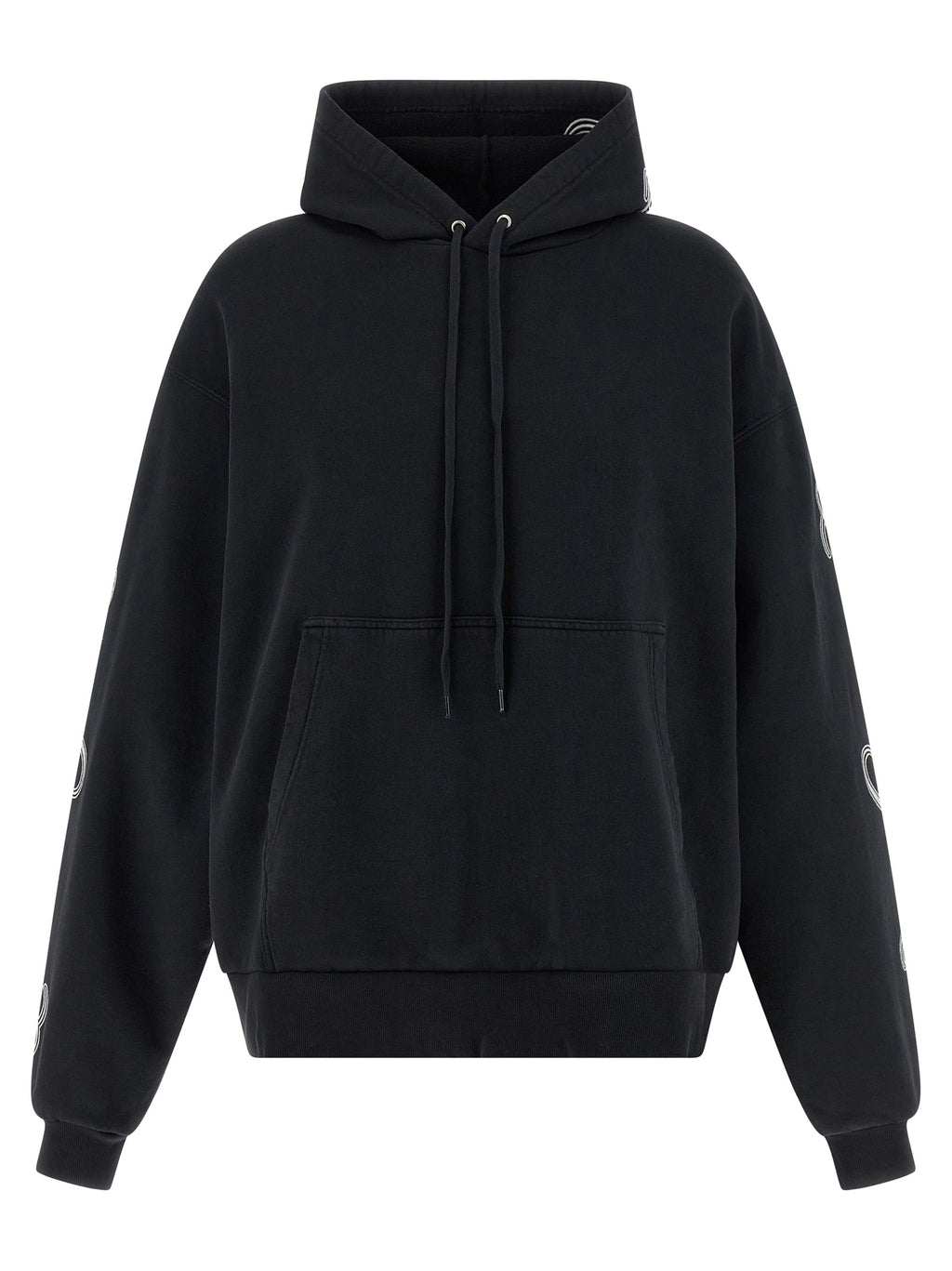 Balenciaga Black Cotton Hoodie