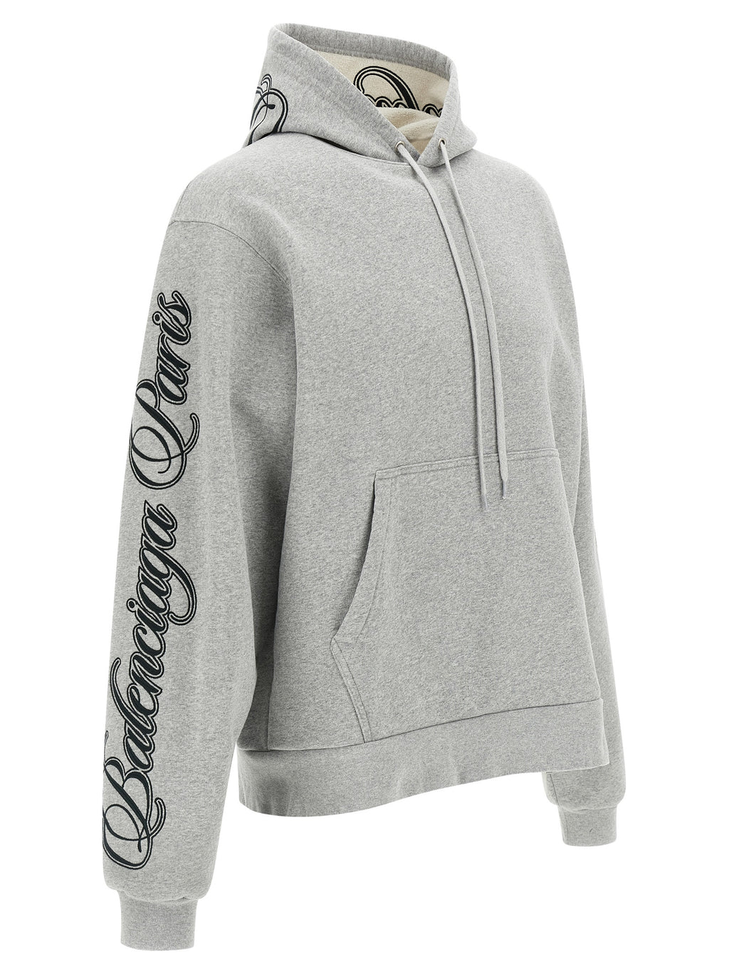 Balenciaga Gray Cotton Sweatshirt