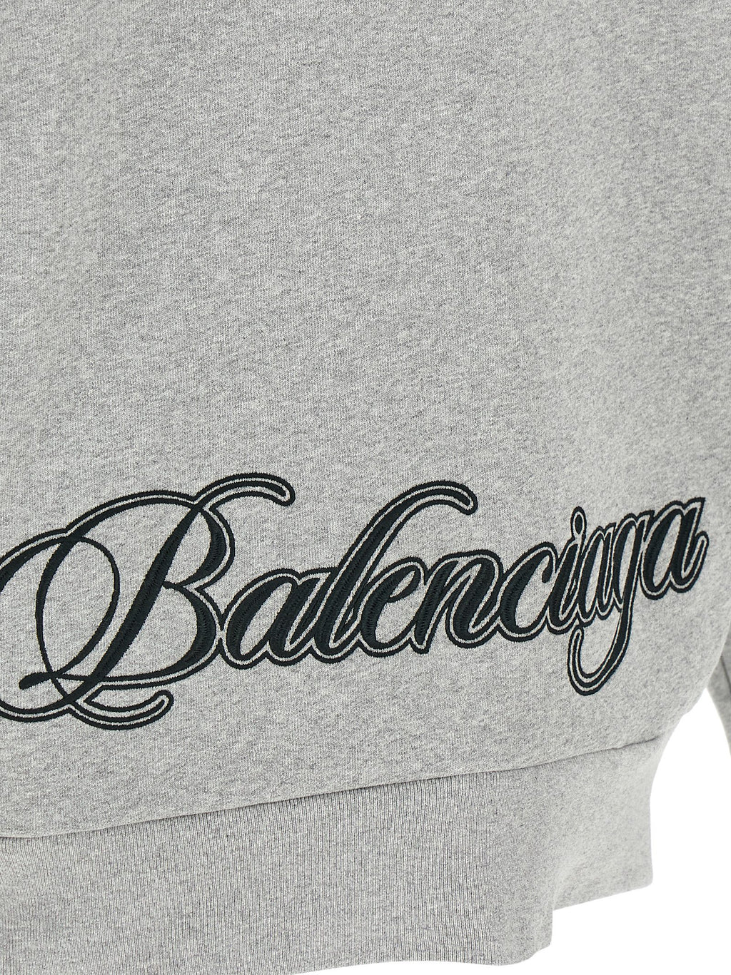 Balenciaga Gray Cotton Sweatshirt
